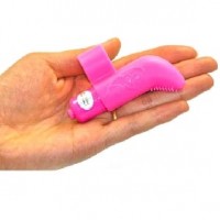 Finger Vibrator Mini Waterproof Pink